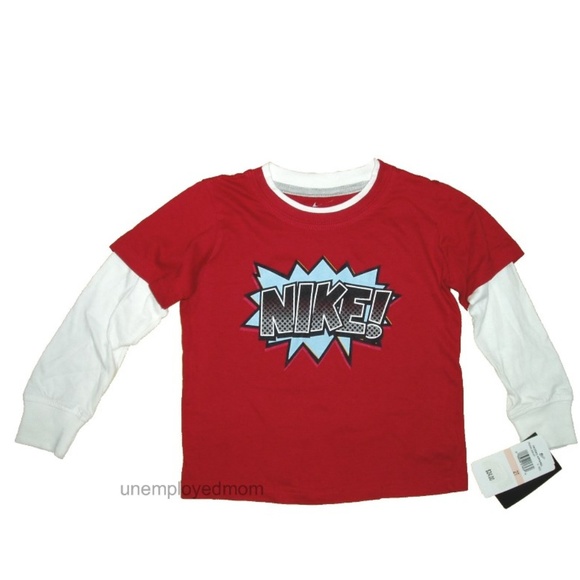 Boys Nike 2 pc Outfit Set Shirt Pants - Picture 3 of 7